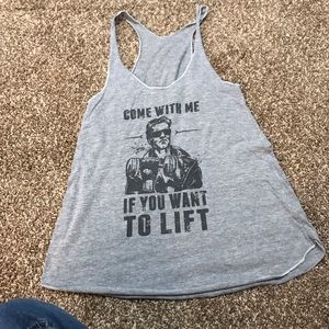 Muscle tank/stringer tank